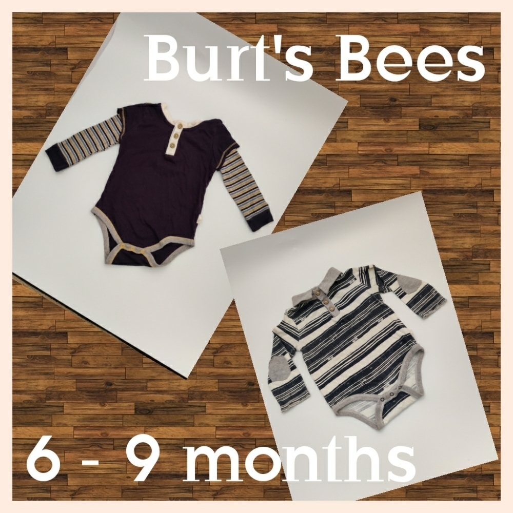 $8 Burt's Bees Boys Onesies